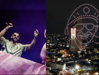 Alok transforma Parque do Povo em balada eletrônica e faz espetáculo de drones com homenagem a Luiz Gonzaga, no São João de Campina Grande