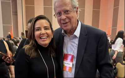 O que Pollyanna e Zé Dirceu cochicharam em Brasília