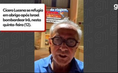 Em visita a Israel, prefeito de João Pessoa se refugia em abrigo após país bombardear Irã: 