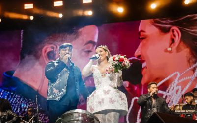 Parque do Povo celebra Dia dos Namorados com casamento coletivo, forró romântico e multidão apaixonada n