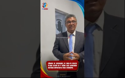 Vídeo: Câmara de Vereadores de Emas-PB realiza última Sessão do 1º Biênio 2025 aprovando matérias importantes para o município