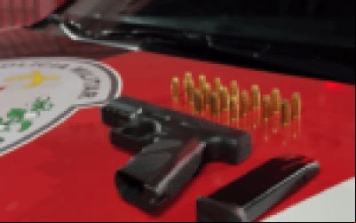 Polícia Militar apreende arma durante fiscalização de trânsito na cidade de Belém